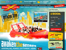 Tablet Screenshot of jetboatextreme.com.au